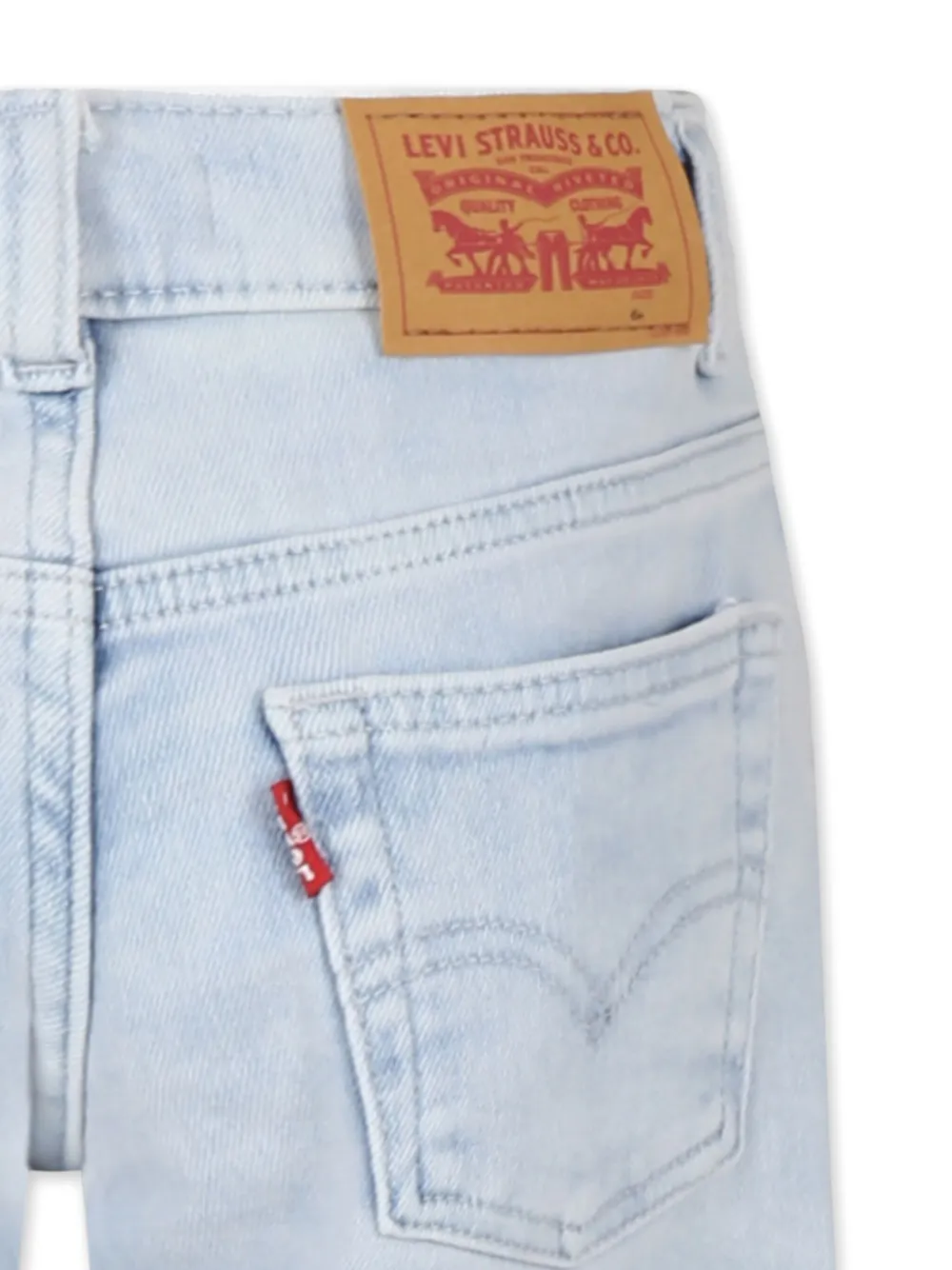 Levi's Kids Jeans met logopatch Blauw
