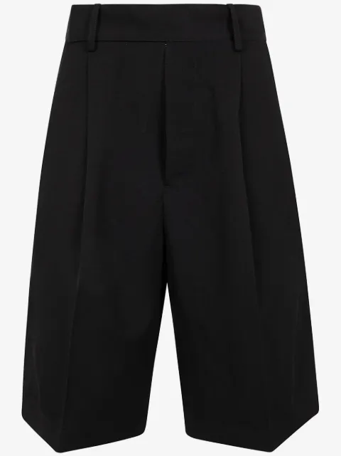 Yohji Yamamoto shorts con bolsillos