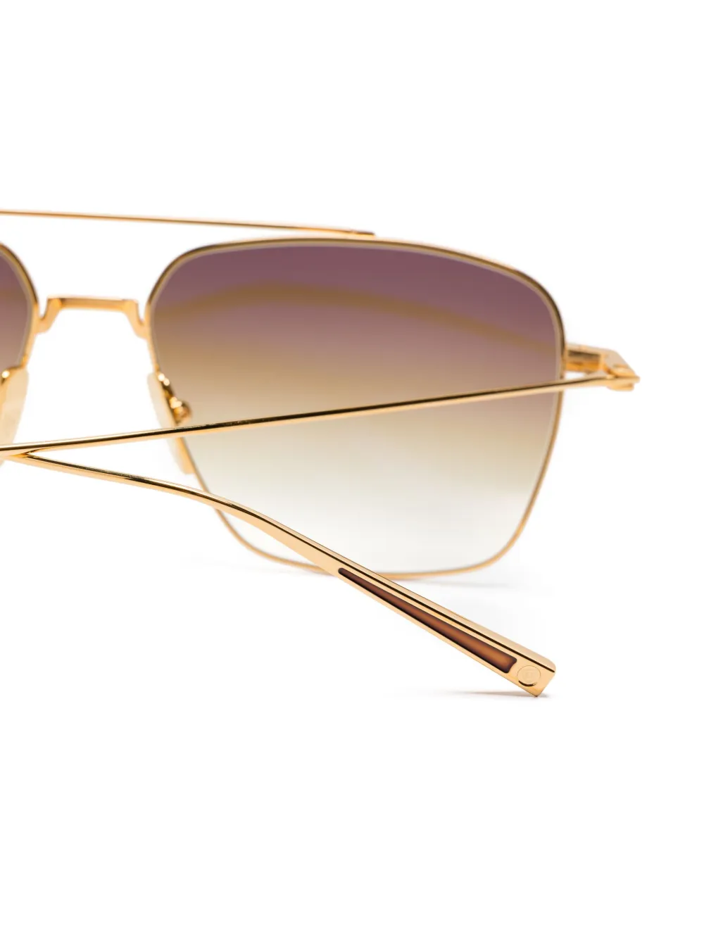Dita Eyewear Zonnebril met navigator montuur Goud