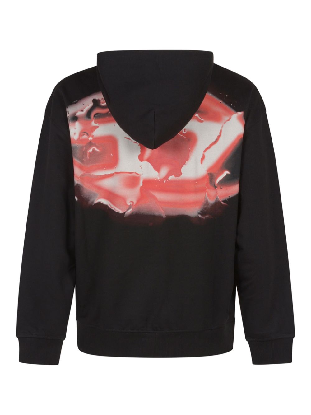 Diesel Boxt-Hood-K3 hoodie - Zwart