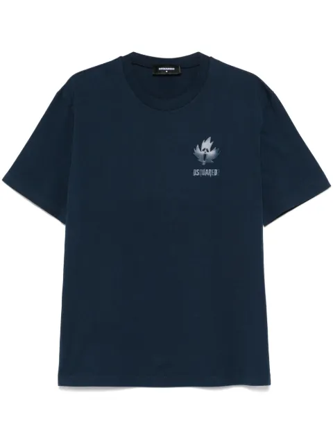 DSQUARED2 playera con logo estampado