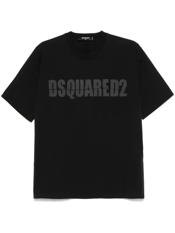 DSQUARED2 ロゴ Tシャツ | ブラック | FARFETCH JP