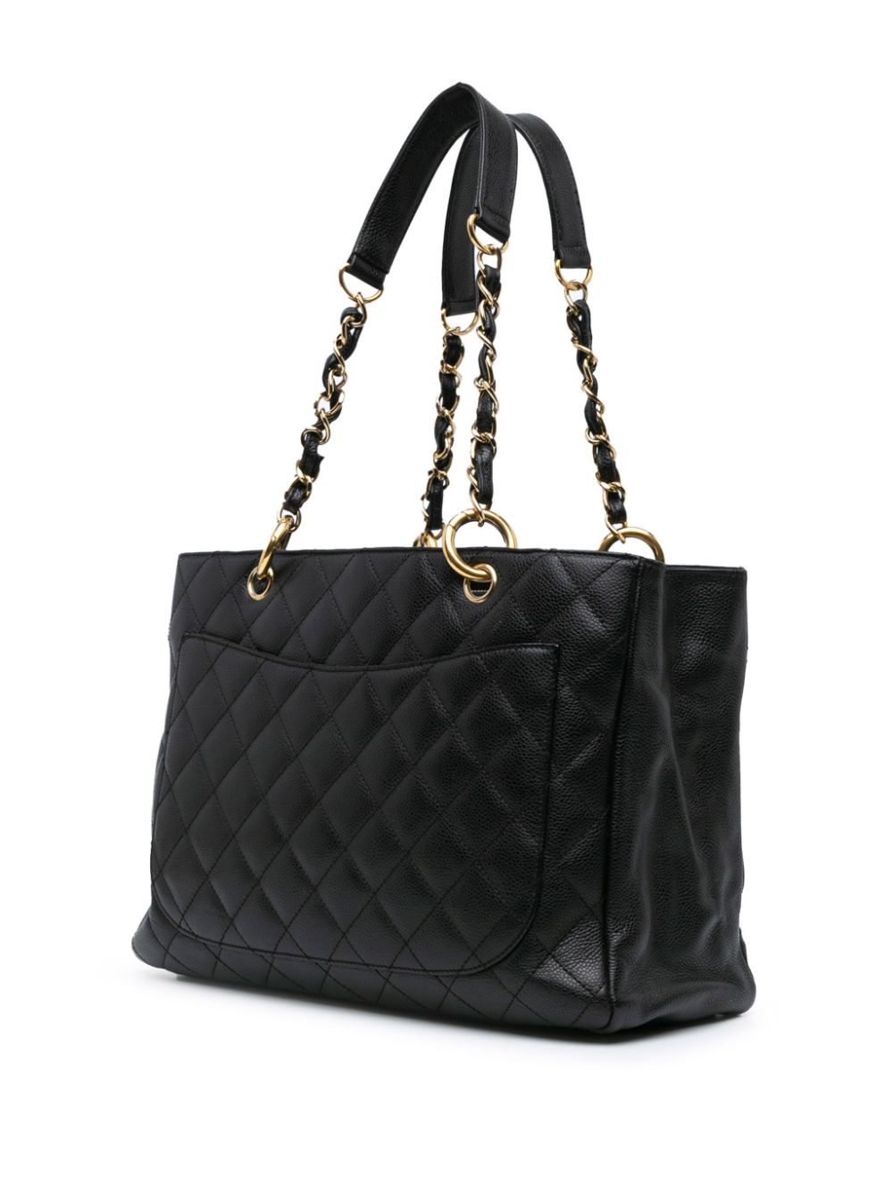 CHANEL 2006-2008 Caviar Grand Shopping tote bag Women