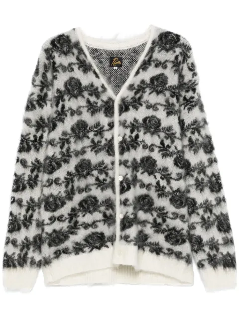 Needles 花卉提花开衫