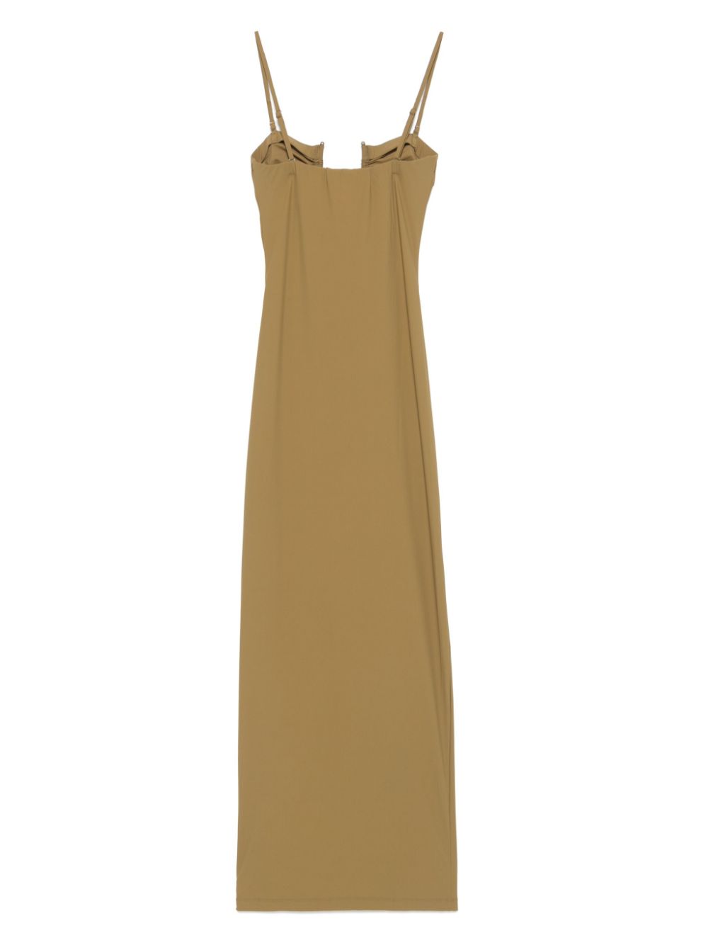 Christopher Esber ruched maxi dress - Groen