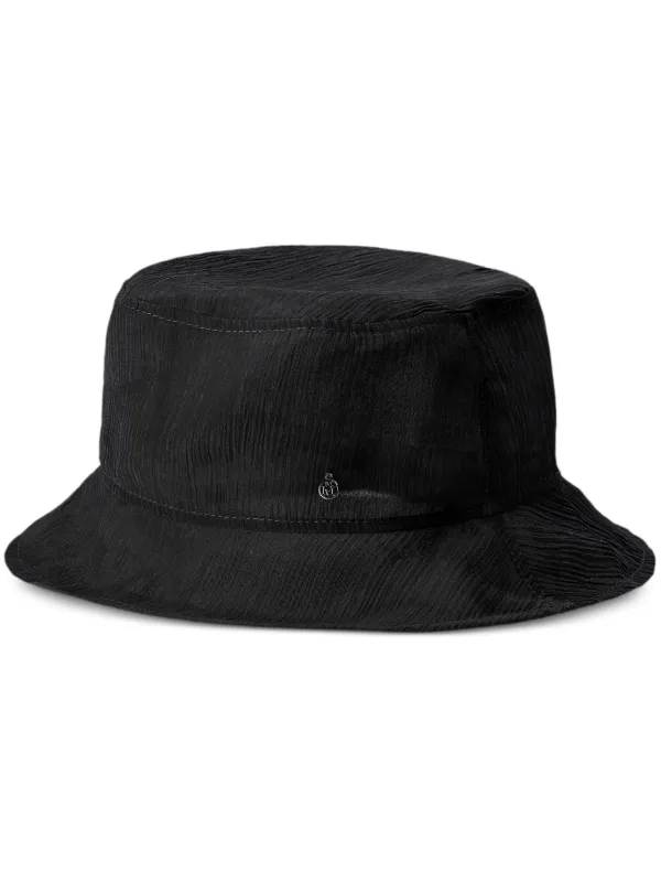 Maison Michel Jason バケットハット | ブラック | FARFETCH JP