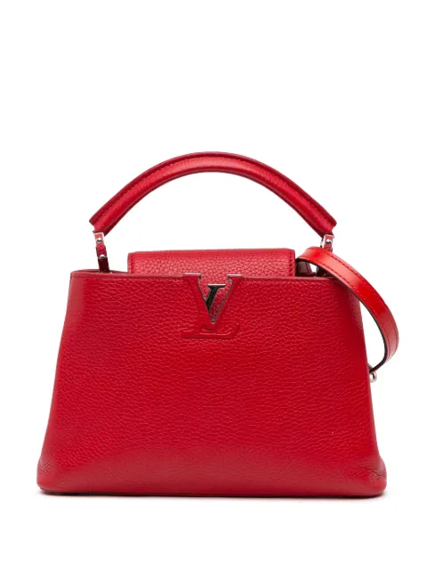 Louis Vuitton Pre-Owned 2015 Taurillon Capucines BB satchel WOMEN