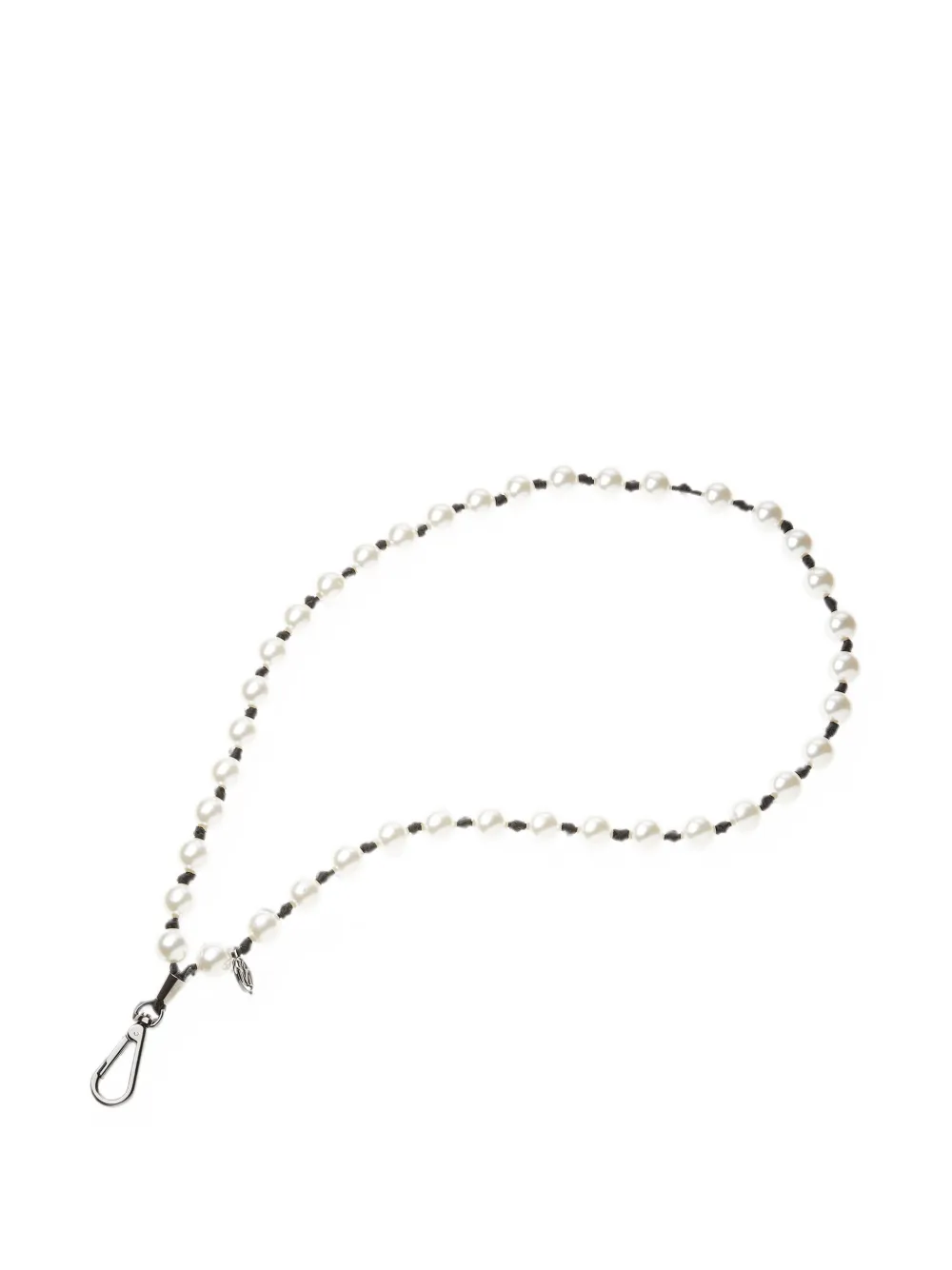Maison Michel Martine hat strap - Bianco