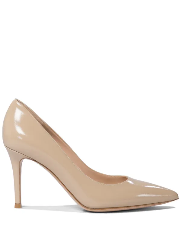 Gianvito Rossi 85mm Gianvito Pumps in Neutrals