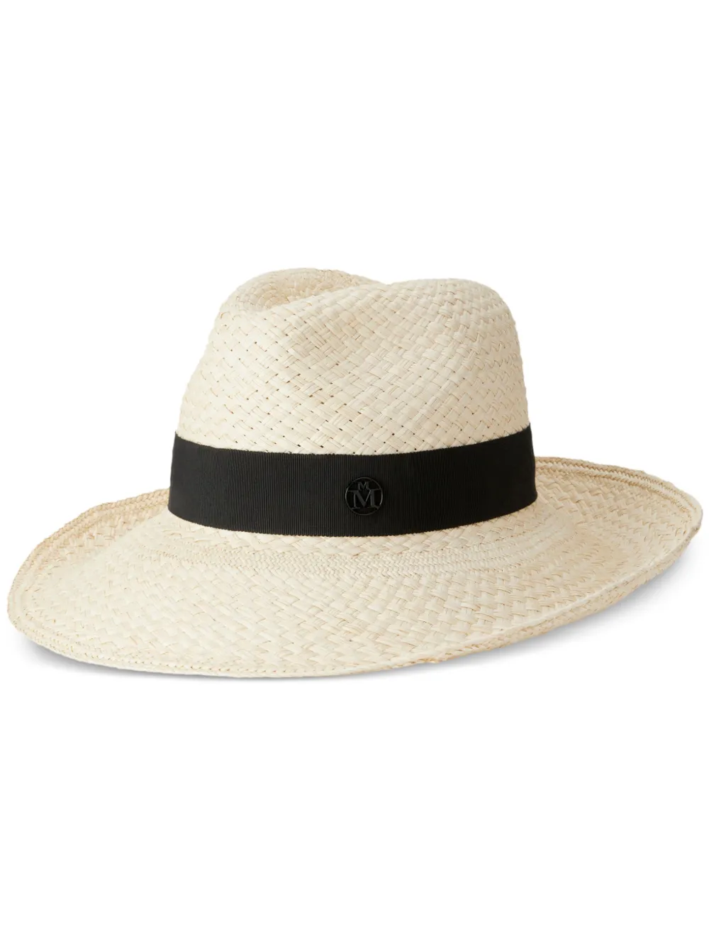 Maison Michel Eric fedora hoed Beige