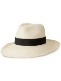 Maison Michel Eric fedora hat - Neutrals
