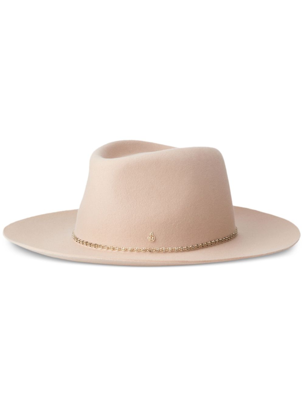 Maison Michel Miren fedora hoed Beige