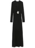 Christopher Esber Trio Stone maxi dress - Black