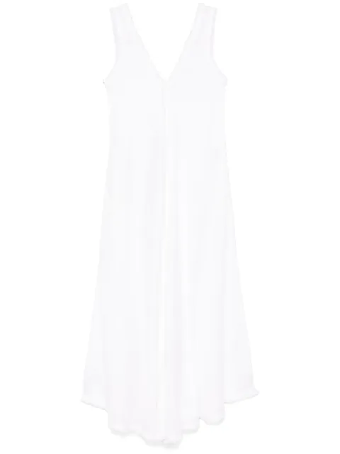 P.A.R.O.S.H. linen midi dress