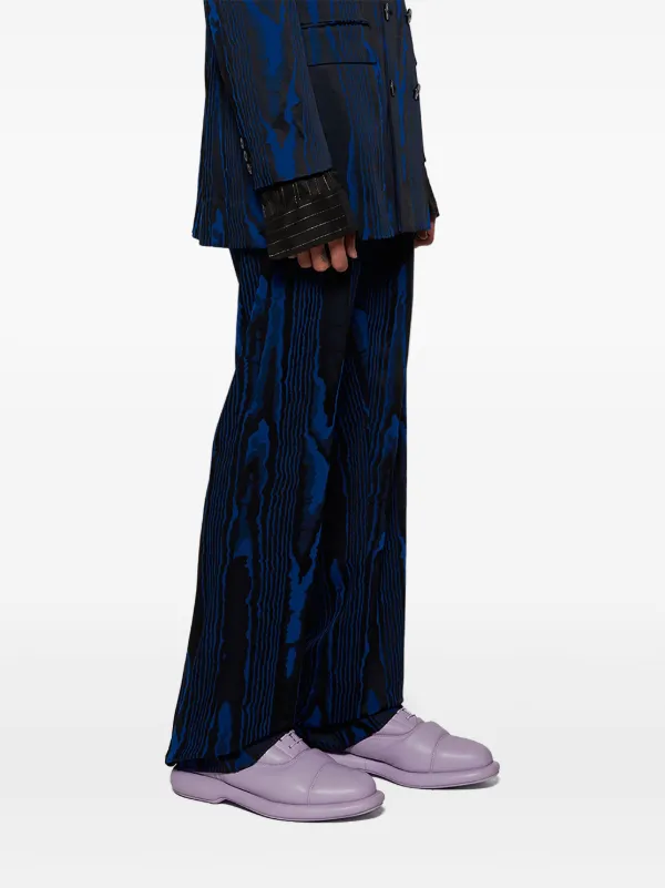 Martine Rose x Clarks Leather Derby Shoes | Purple | FARFETCH