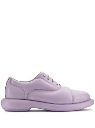 Martine Rose x Clarks Leather Derby Shoes | Purple | FARFETCH