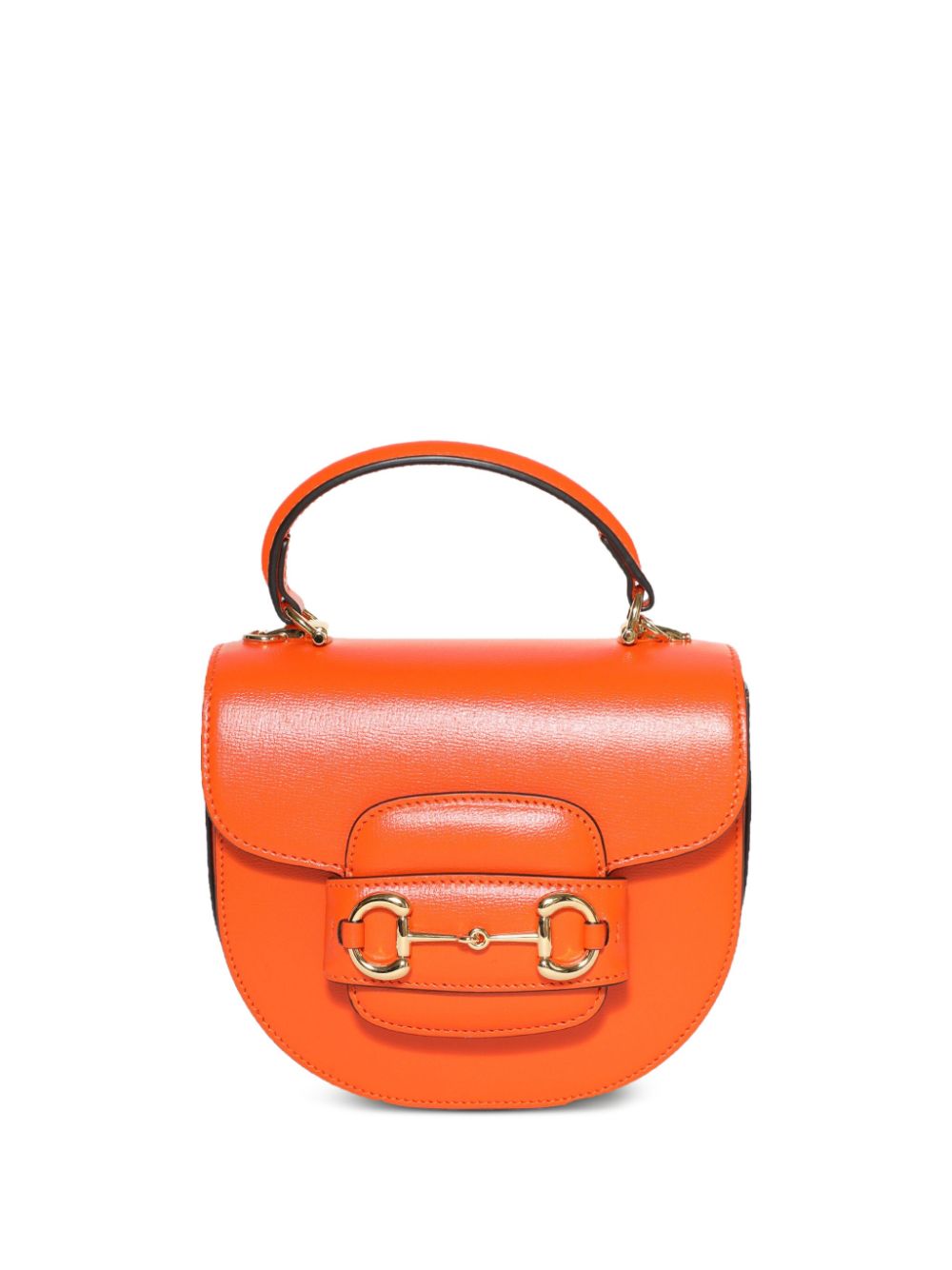 Gucci Horsebit 1955 kleine shopper Oranje