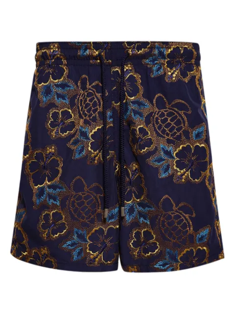 Vilebrequin floral-jacquard swim shorts