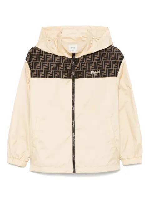Fendi Kids جاكيت بشعار FF