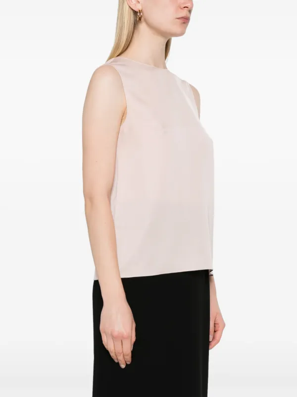 Theory Shell Top | Pink | FARFETCH
