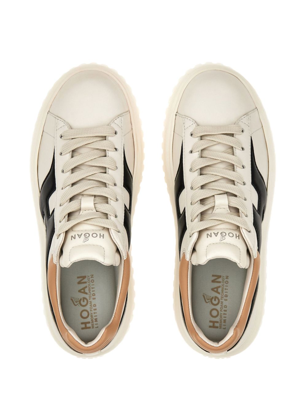 Hogan H-Stripes sneakers Beige