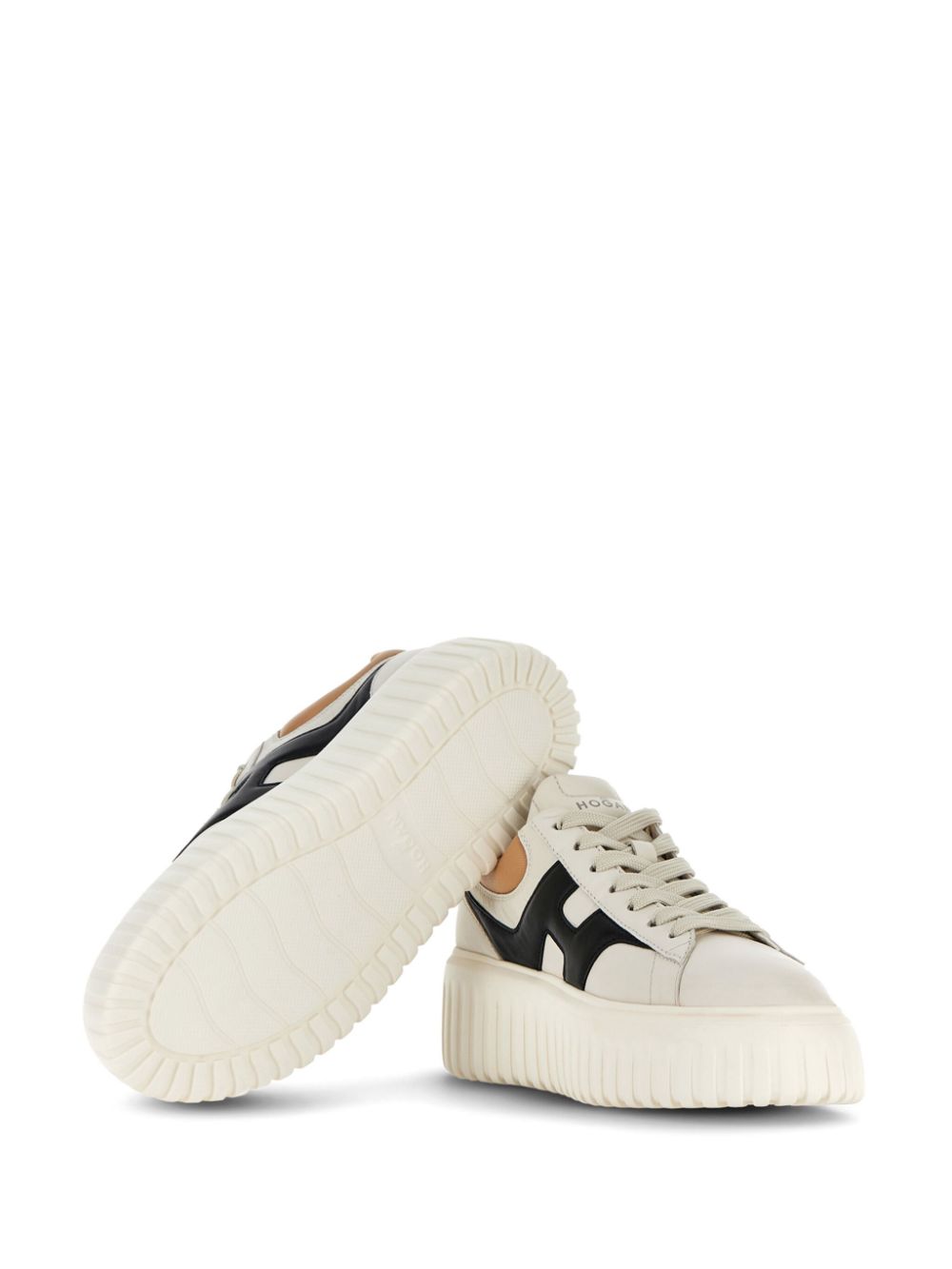 Hogan H-Stripes sneakers Beige