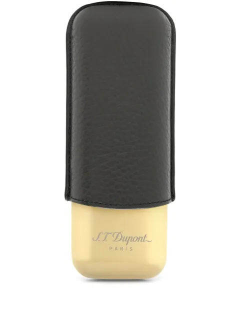 S.T. Dupont leather cigar case