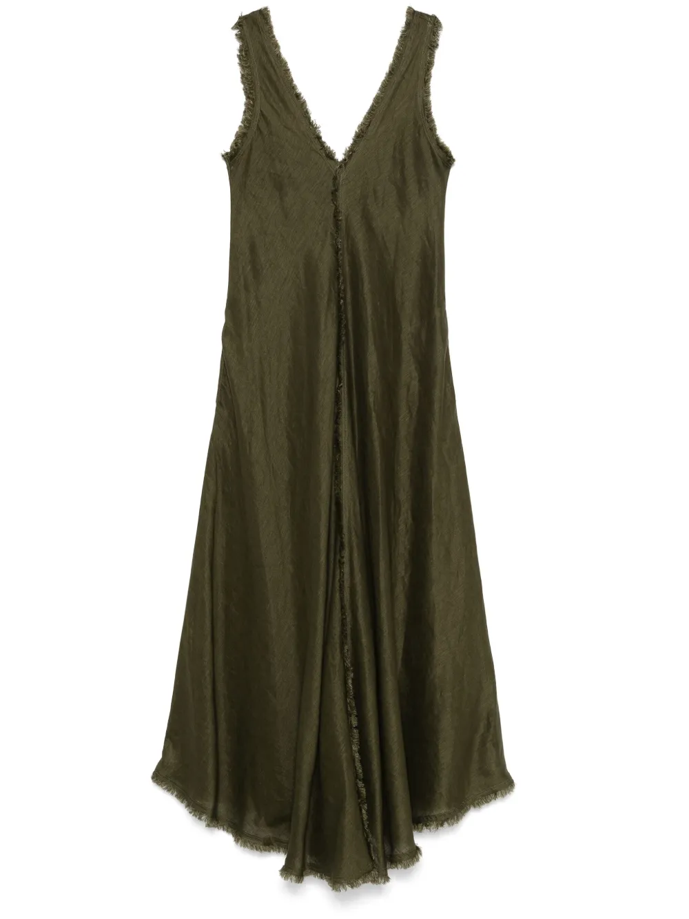 linen maxi dress