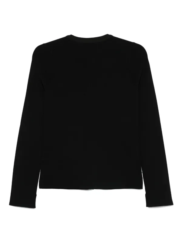 3.1 Phillip Lim ラウンドネック カーディガン | ブラック