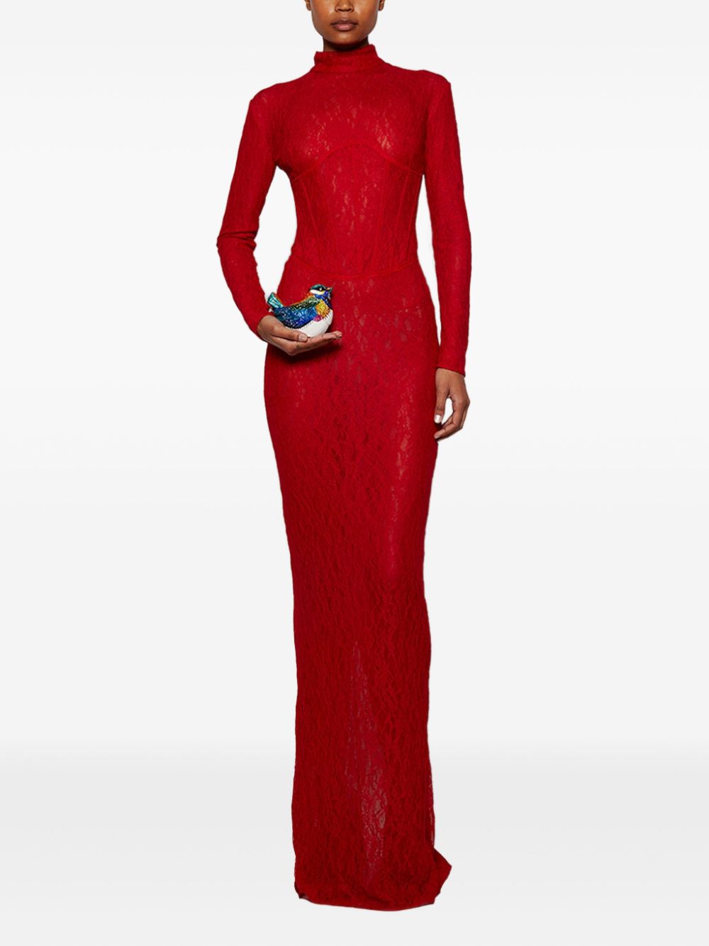 The New Arrivals Ilkyaz Ozel Isadora gown - Rood