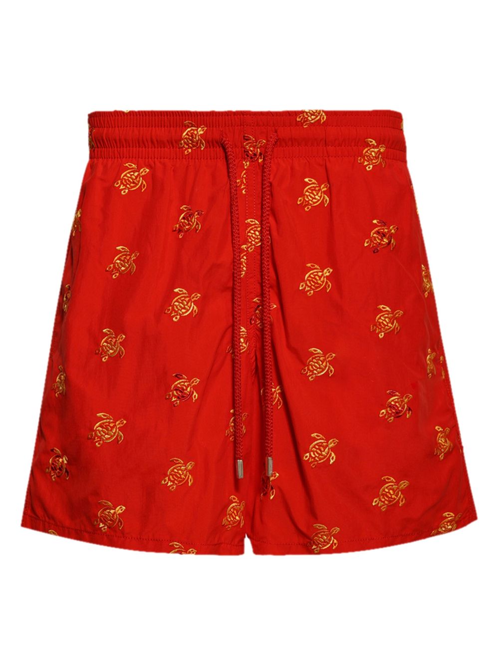 Vilebrequin Turtle-print swim shorts - Red