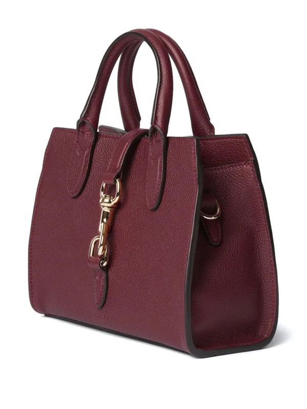 Gucci Small hook-closure Tote Bag | Red | FARFETCH