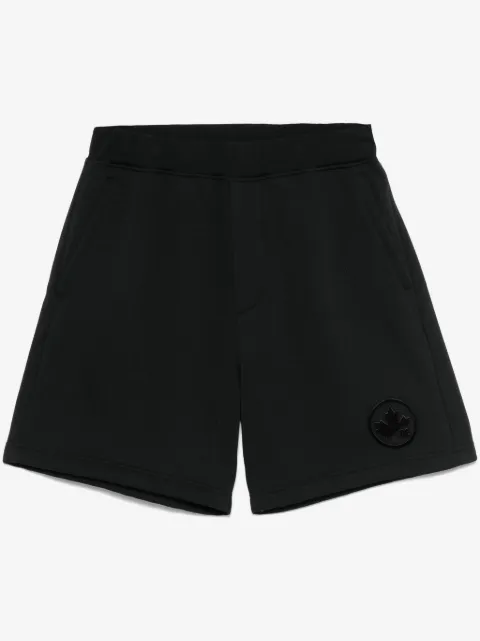 DSQUARED2 shorts deportivos con logo afelpado