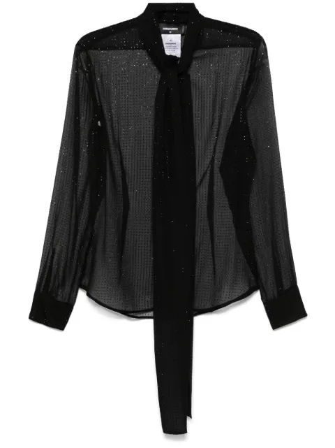 DSQUARED2 silk chiffon shirt Women