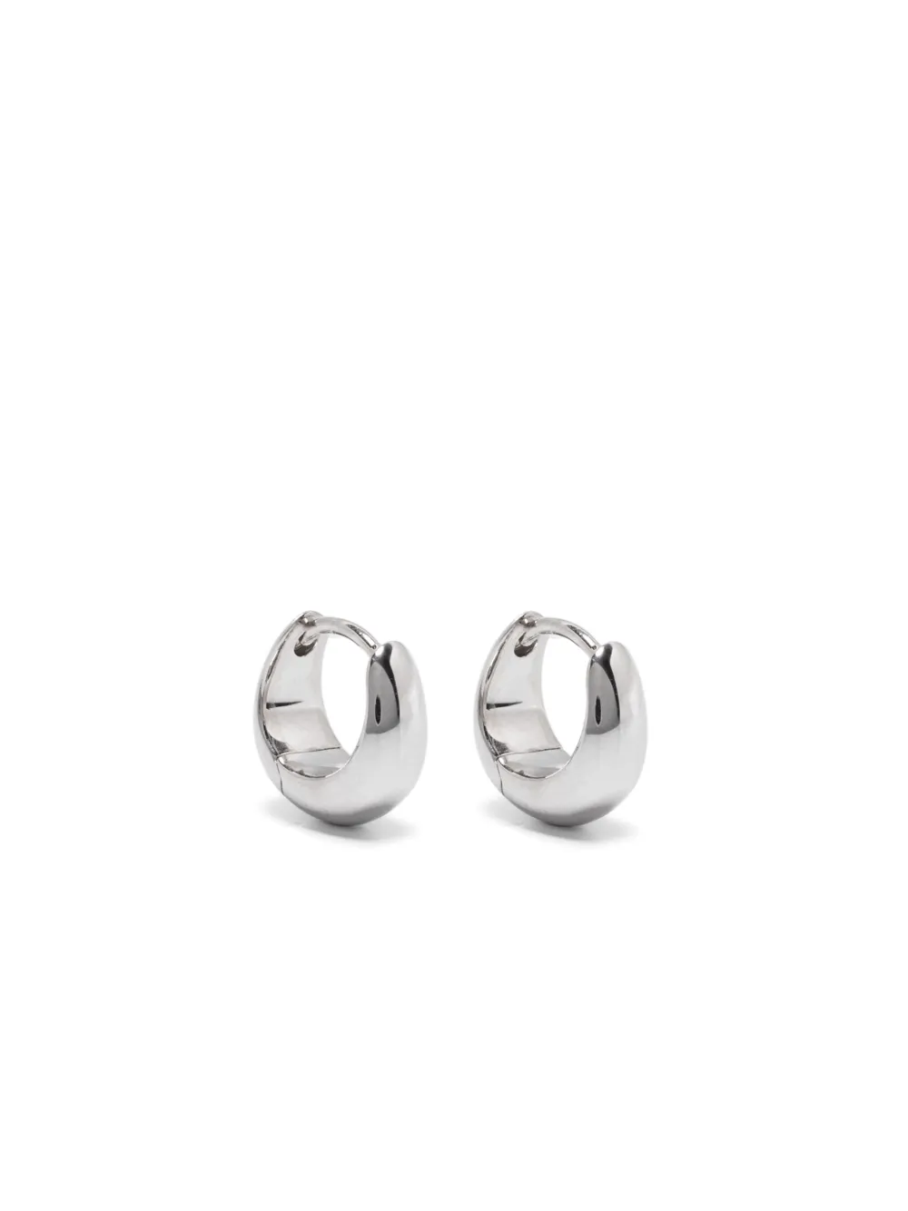 Tom Wood aretes Ice | plateado | Image 1