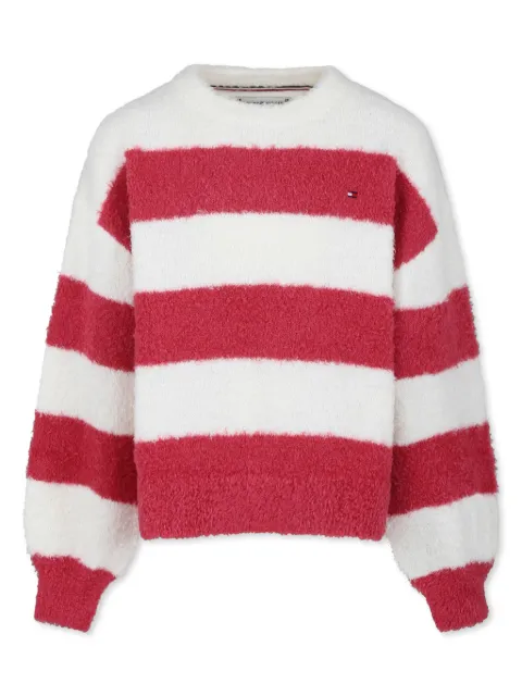 Tommy Hilfiger Junior Suéter com listras