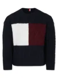 Tommy Hilfiger Junior cable-knit jumper - Blue