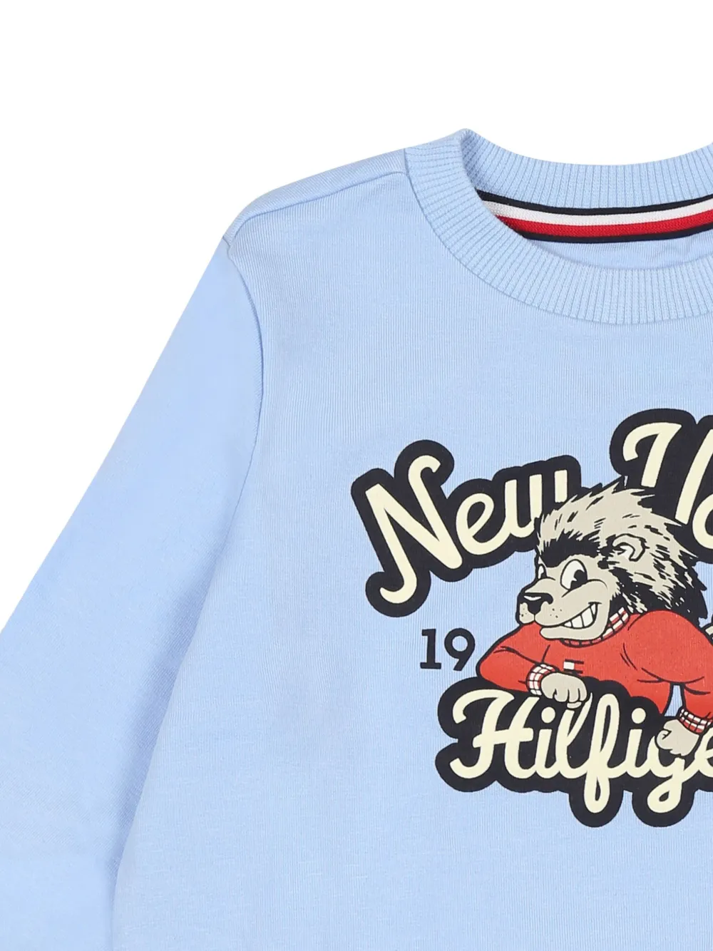 Tommy Hilfiger Junior Sweater met print Blauw