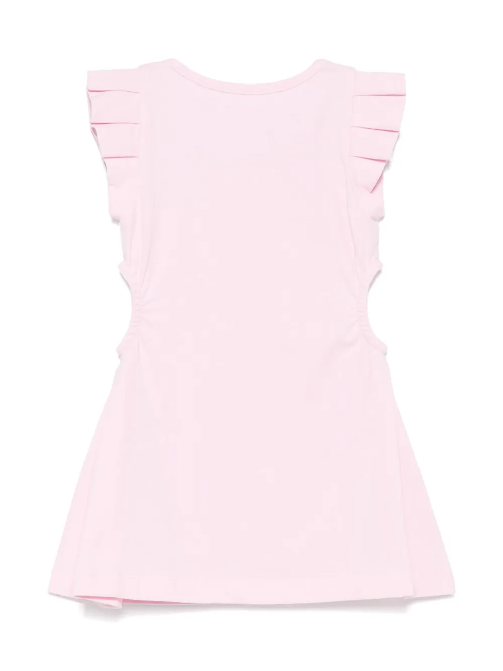 Lapin House Kleid mit Slogan-Print | Kleid mit lockerem Schnitt | Image 2