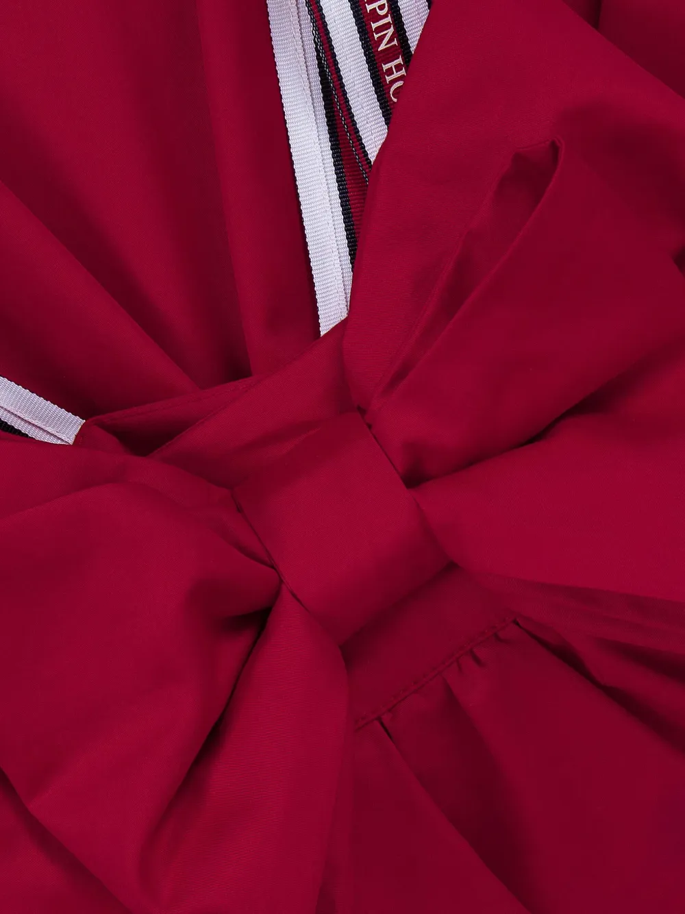 Lapin House Jurk verfraaid met strik Rood