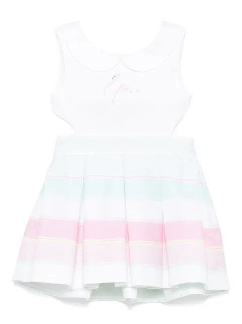 Lapin House Kleid mit Logo-Print
