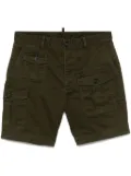 DSQUARED2 multi-pocket cargo shorts - Green