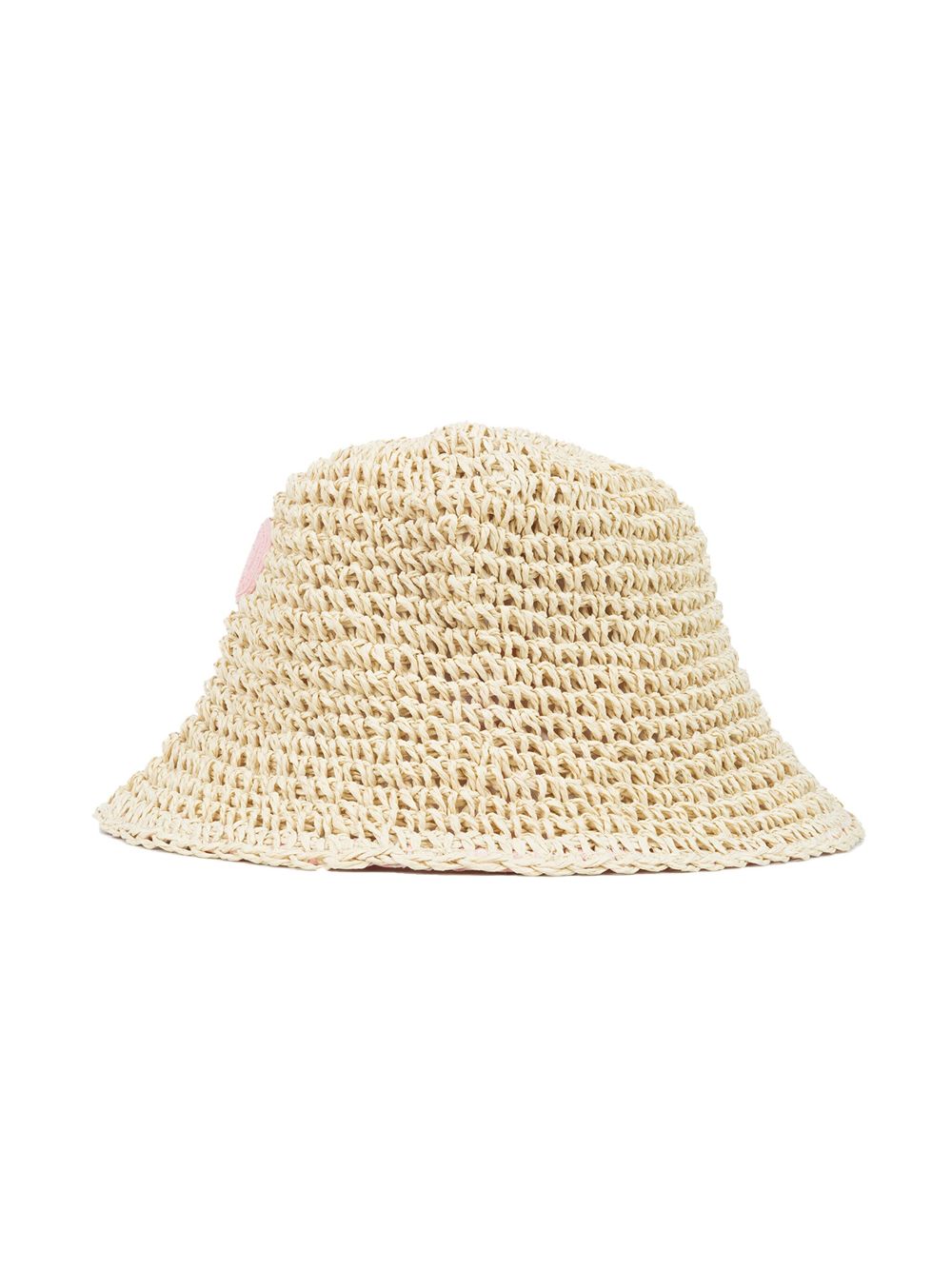 GCDS woven bucket hat - Beige