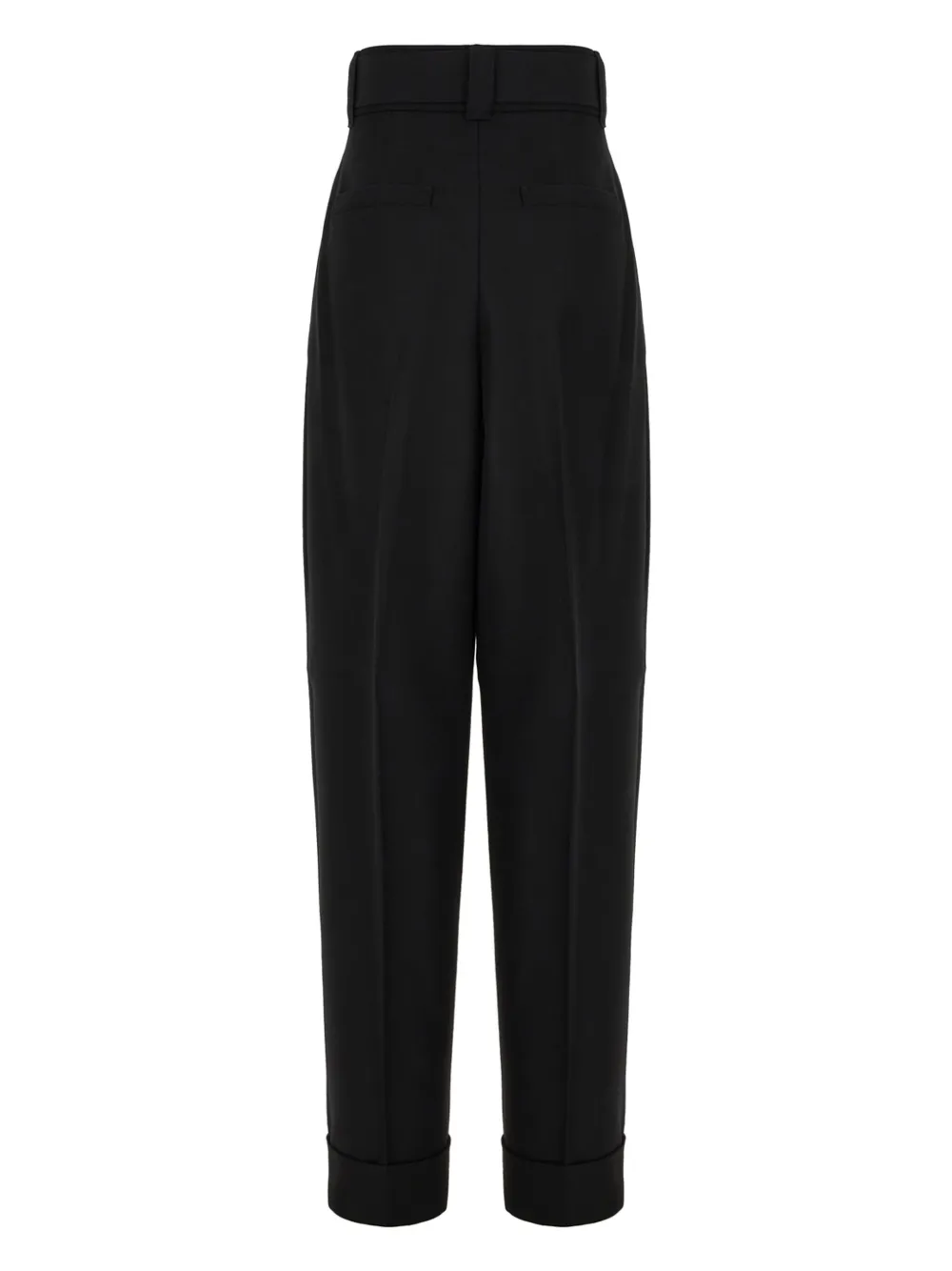 Max Mara Wollen broek Zwart