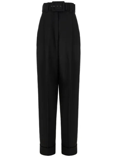 Max Mara pantalones con dobladillo vuelto
