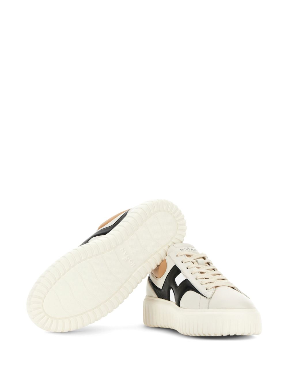 Hogan H-Stripes sneakers Beige