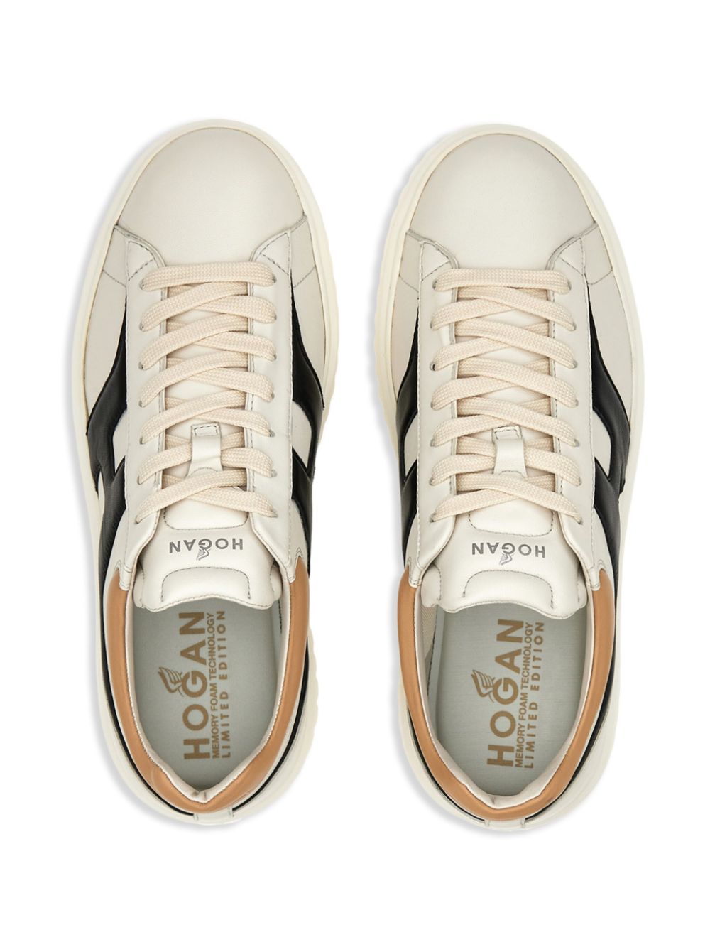 Hogan H-Stripes sneakers Beige