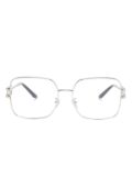 Versace Eyewear square-frame glasses - Silver