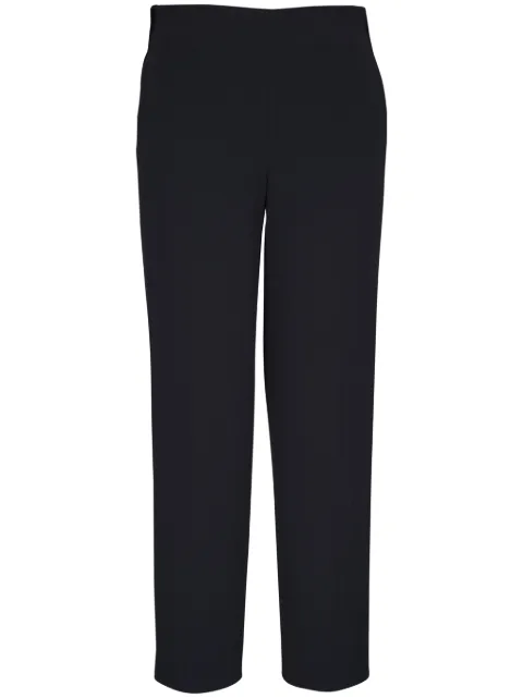 Vince pantalones capri con ribete de terciopelo
