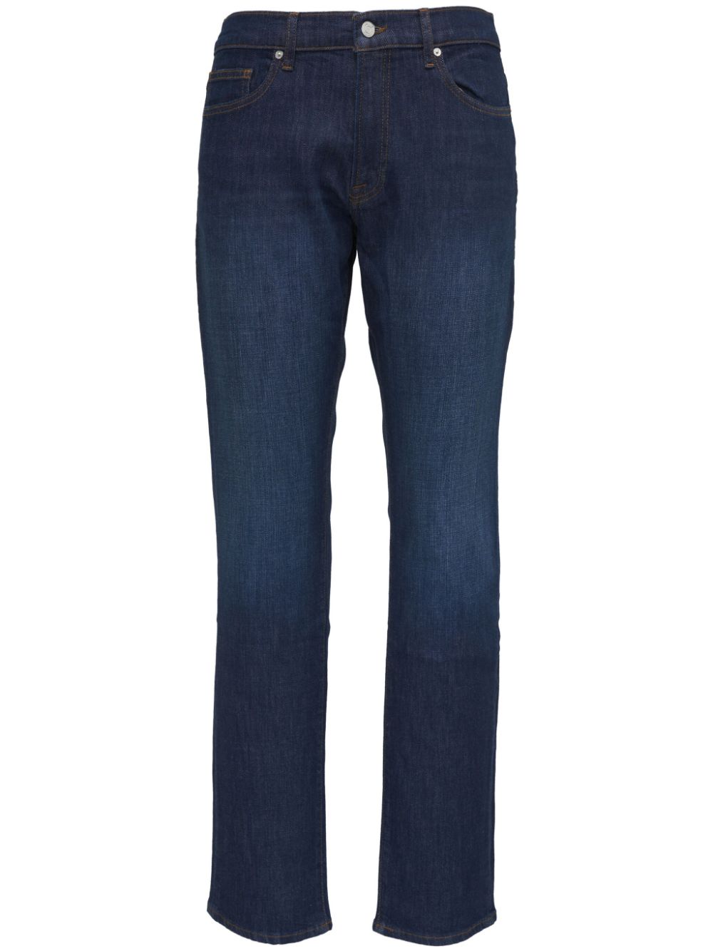 FRAME Slim-fit jeans Blauw